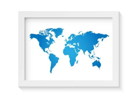 World Map Illustration Stock Illustration