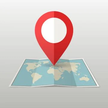 World Map illustration. Illustrazione stock