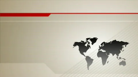 World Map Interface Animation | Stock Video | Pond5