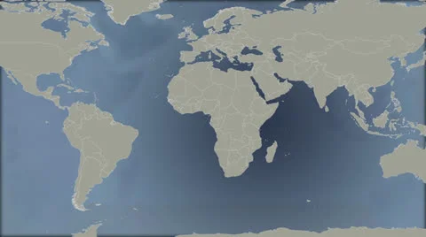 WORLD MAP MIDDLE EAST Stockbeeldmateriaal 22634702