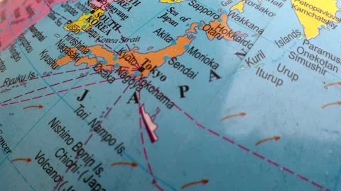 World map Middle East map Asia Africa and Russia Ukraine map Video stock 274525586