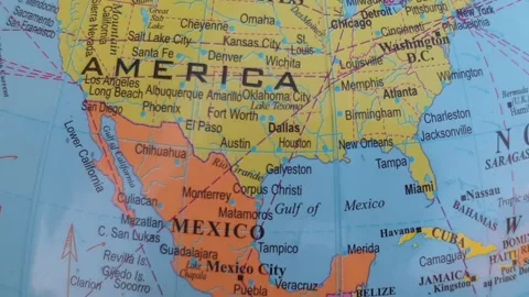 World map Middle East map Asia Africa and Russia Ukraine map 스톡 동영상 274529670