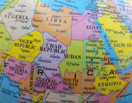 World map, middle east map, africa map, asia map, europe map, Iran map Stock Photos