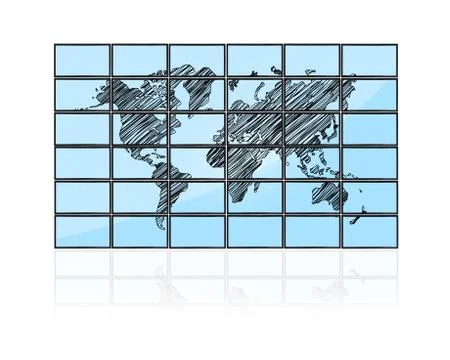 World map Stock Photos