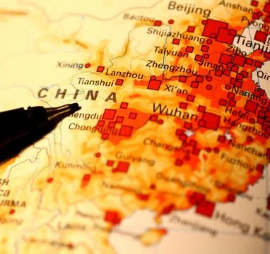 World map Foto stock