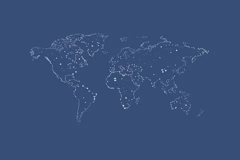 World map. Stock Photos