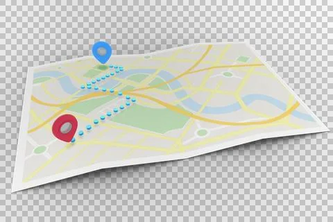 World map with pointers 스톡 일러스트