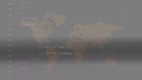 World map shifting opacity while smoky haze sweeping from lower-right, revealing Stock Footage 333657620
