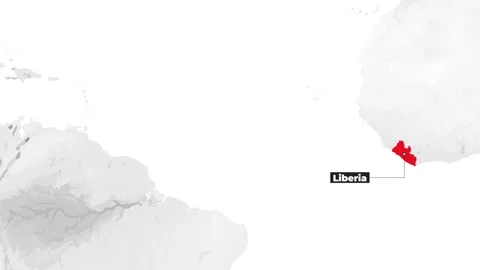 World Map Showing Liberia From Above Zo Stock Video Pond5 World Map Showing Liberia Above Footage 233346255 Iconl