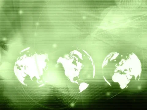 World map technology style Foto stock