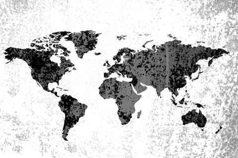 World map texture as background Stock Photos