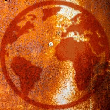 World map texture as background Stock Photos