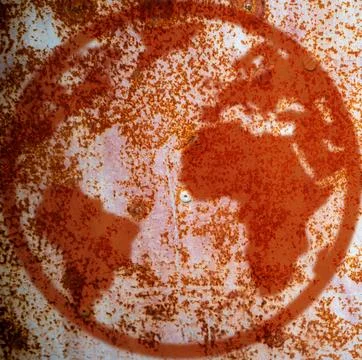 World map texture as background Stock Photos