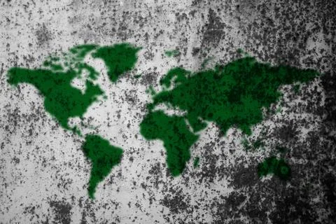 World map texture as background Stock Photos