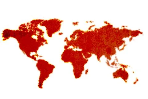 World map texture as background Stock Photos