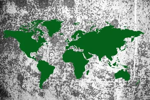 World map texture as background Stock Photos