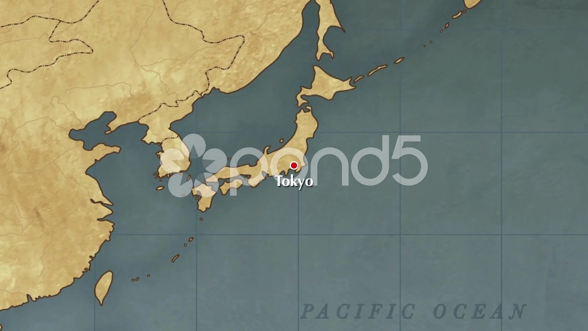 World Map Tokyo City Point Zoom In Stock Video Pond5