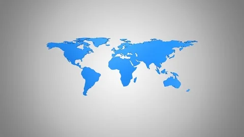 World Map Turns Into a Globe. A look inside Stock Footage 71457831