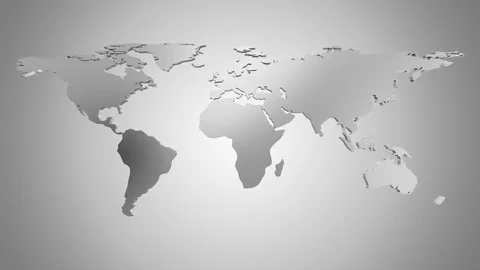 World Map Turns Into a Globe. A look inside Stock Footage 71644023
