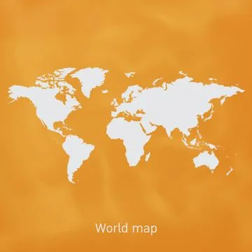 World map vector Stock Illustration