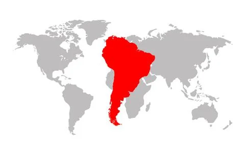 World map vector illustration Stock Illustration