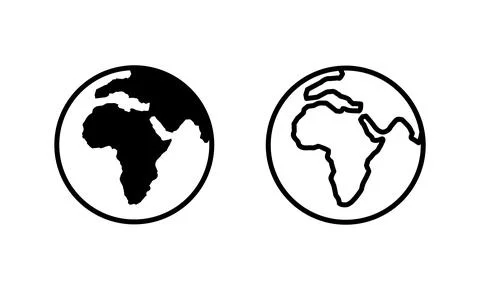 World map vector. Worldmap sign and symbol. Globe icon Stock Illustration