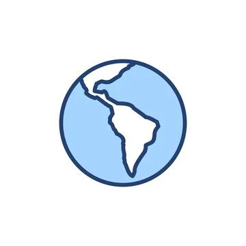 World map vector. Worldmap sign and symbol. Globe icon 스톡 일러스트