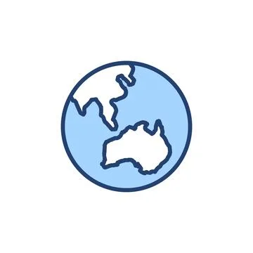 World map vector. Worldmap sign and symbol. Globe icon Stock Illustration