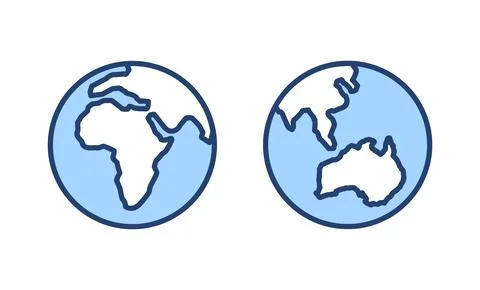 World map vector. Worldmap sign and symbol. Globe icon Stock Illustration