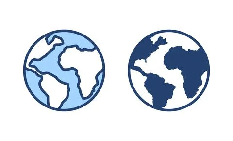 World map vector. Worldmap sign and symbol. Globe icon Stock Illustration
