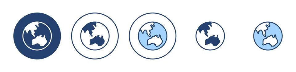 World map vector. Worldmap sign and symbol. Globe icon Illustrazione stock