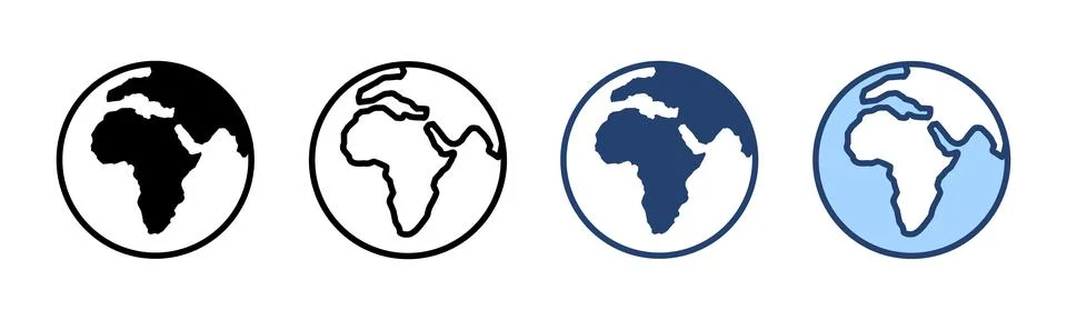 World map vector. Worldmap sign and symbol. Globe icon 스톡 일러스트