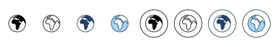 World map vector. Worldmap sign and symbol. Globe icon Stock-Illustration