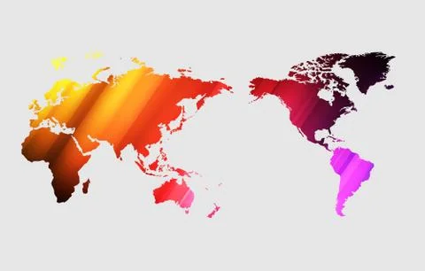 World map wave abstract vector backgrounds Stock Illustration