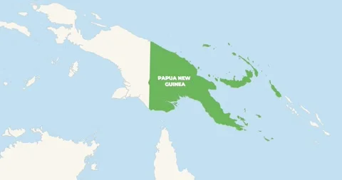 World Map Zoom In To Papua New Guinea A Stock Video Pond5 World Map Zoom Papua New Footage 261059928 Iconl 