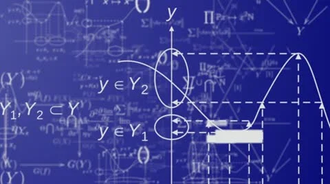 The world of mathematics Video stock 11345033