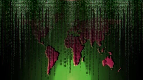 The world of the matrix Stock Footage 94127551