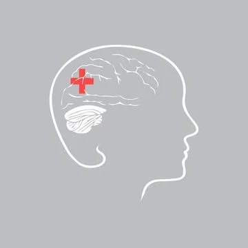 World mental health day vector illustration Stock Illustration