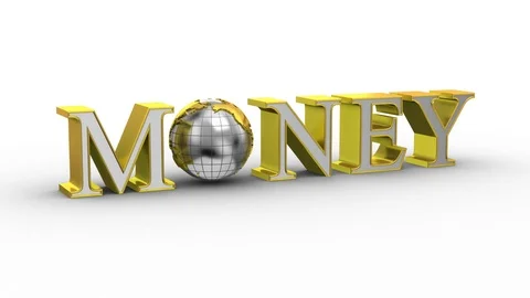 World Money Animation Stock Footage 73510485