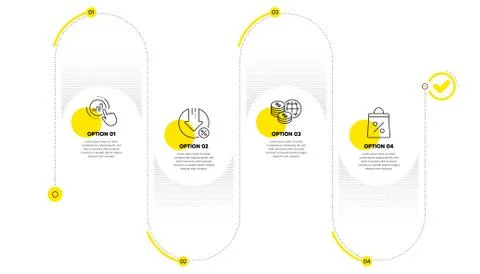 World money, Graph chart and Loan percent icons set. Shopping bag sign. Vector Stock Illustration
