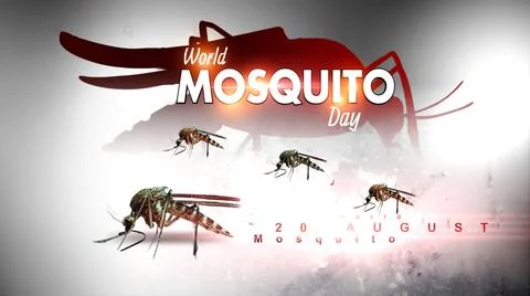 World Mosquito Day Stock Illustration