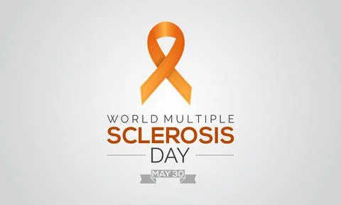 World Multiple Sclerosis day. world raise awareness concept for banner, poste Stock Illustration