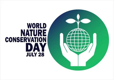 World Nature Conservation Day Vector Template Design Illustration イラスト素材
