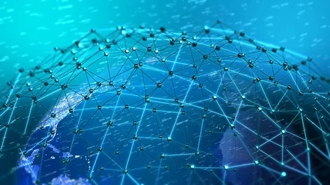 World Network Connection Stock Footage 70520894