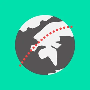 World Network Connection Stock Illustration