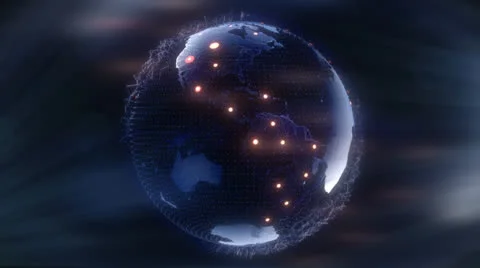 World network Stock Footage 23196252