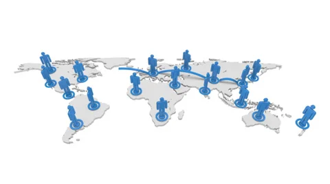 World Network Stock Footage 37674752