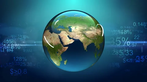 World Network HD loop Stock-Footage 5165181