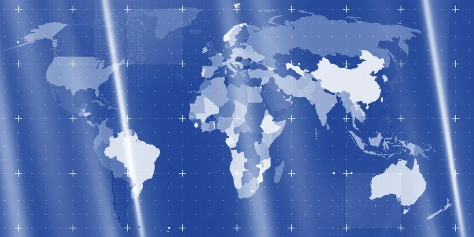 World News Background Image Visualization Illustrazione stock