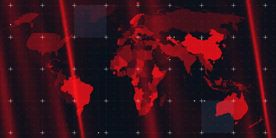 World News Background Image Visualization Stockillustratie